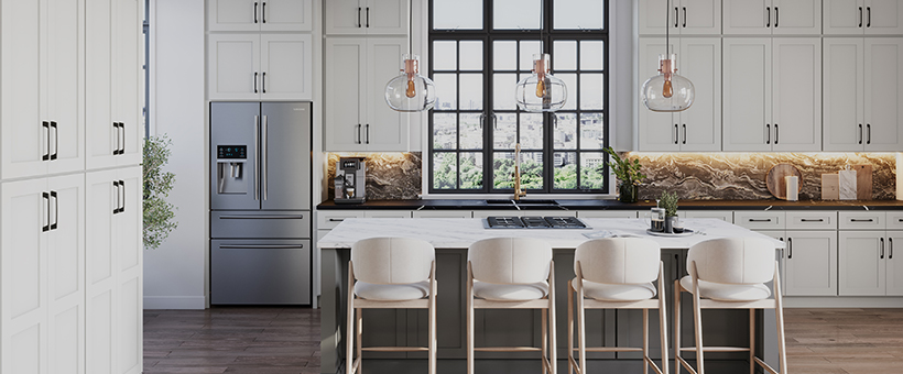 White Kitchen Cabinets Continue to Lead the Market